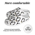 thumbnail image 6 of KLL Lovely Penguin Pattern Adult Unisex Cozy Slippers,Fuzzy Slip-on Slippers TPR Sole Slippers Comfort Plush Home Footwear for Indoor & Outdoor-35/36, 6 of 7