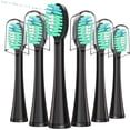 thumbnail image 1 of PINHEN 6 Pack Replacement Flossing Toothbrush Heads Compatible with Waterpik Sonic Fusion - Compatible with SF-01/SF-02/SF-03/SF-04, 1 of 7