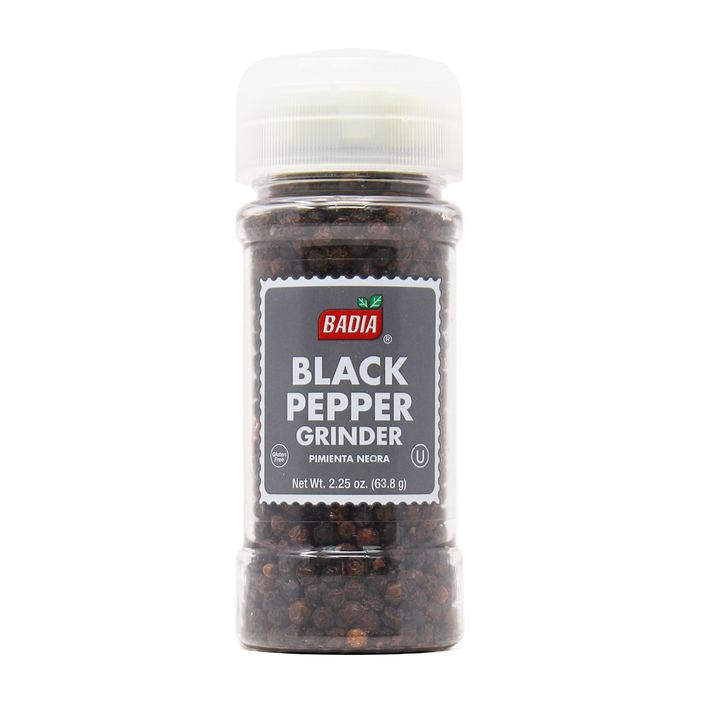 Badia Black Pepper Whole, Bottle