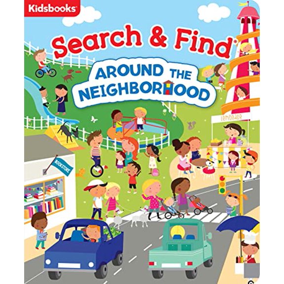 Pre-Owned Search & Find Around the Neighborhood Paperback
