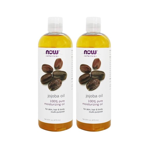 Now Foods - 16 fl oz Jojoba Oil (Pack of 2)