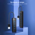 thumbnail image 1 of ORICO TWU3-4A 4 puertos USB 3.0 HUB Splitter Alta velocidad Multi-USB PC Extender, 1 of 6