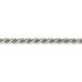 thumbnail image 2 of 925 Sterling Silver Diamond Cut 4.25mm Solid Rope Chain w/ Lobster Clasp - 22", 2 of 5