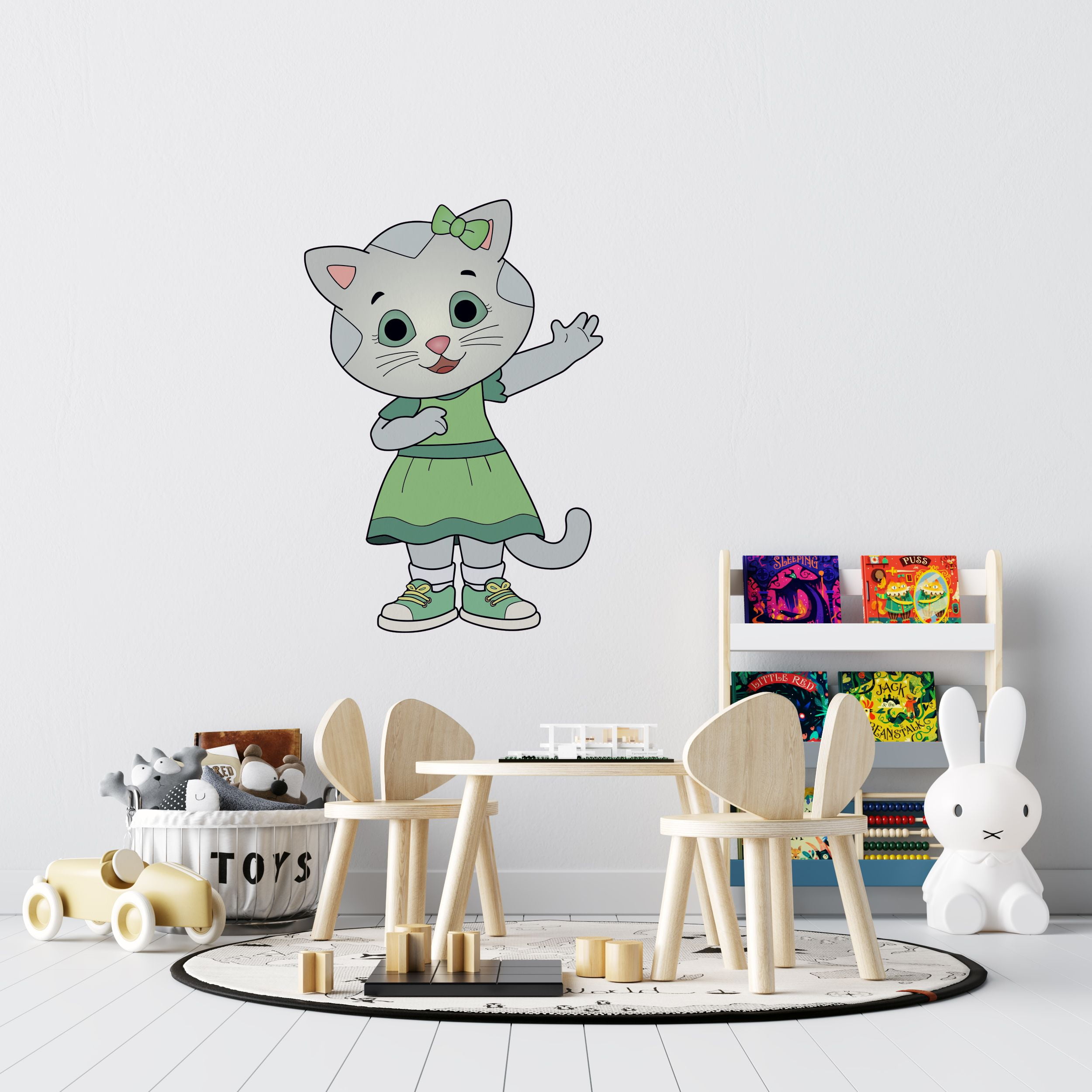 Hello Kitty Kids Room Cartoon Wall Decor Sticker Decal 25X20