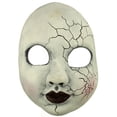 thumbnail image 4 of Máscara De Creepy Doll Face Disfraz Halloween Urban Muñeca Ghoulish productions Media Máscara, 4 of 5