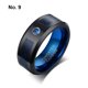 thumbnail image 5 of Anillo Sonducket 8MM circón Azul tamaño 9, 5 of 6