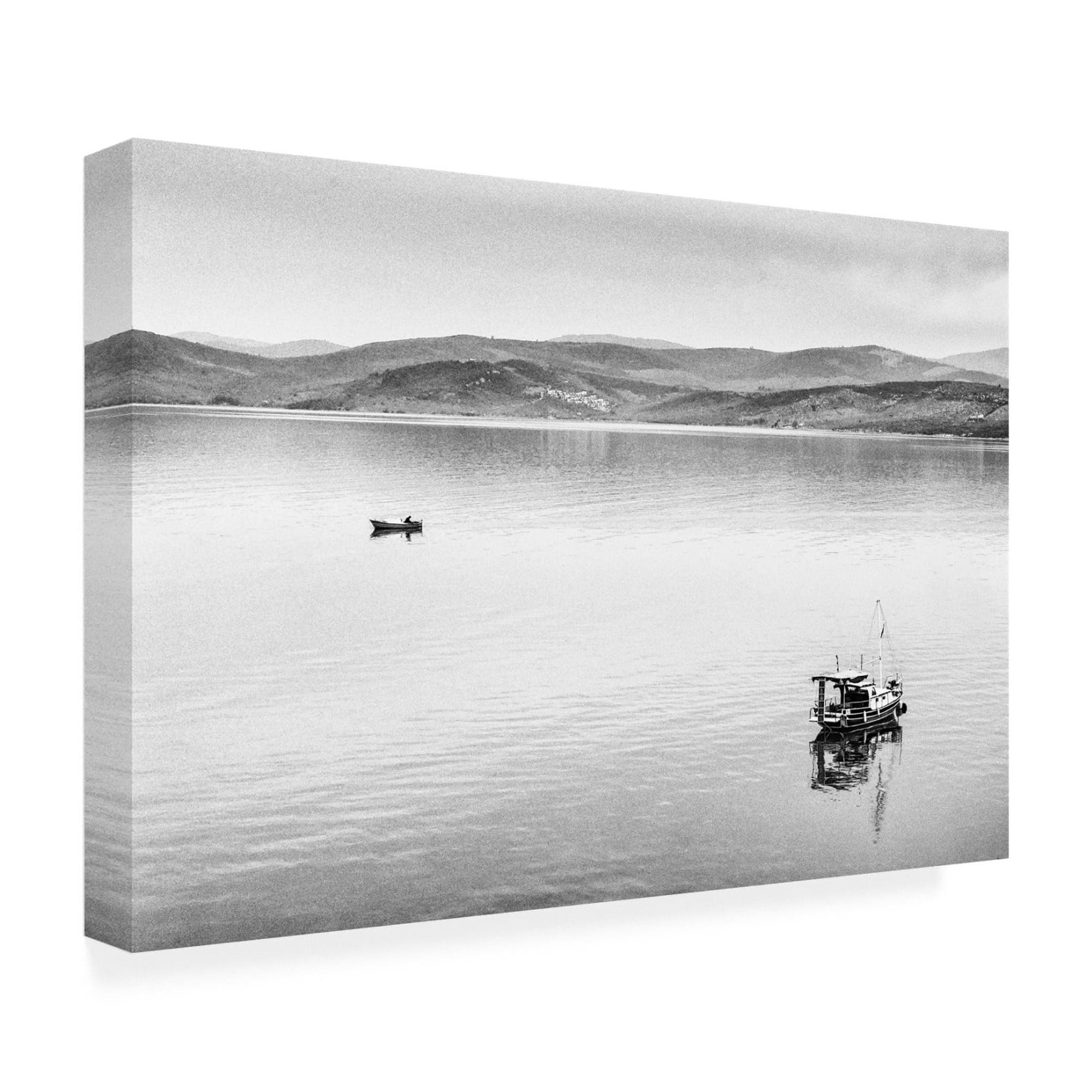 Canvas Wall Art - Yury A Melnikov 'Silent Morning' Wall Art for Living Room, Bedroom, or Office Décor by Trademark Fine Art - 24 x 16 Inches