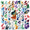 6A, variant on cartoon Fairy Music Theme Stickers, Waterproof Fairy Music Theme Sticker for Water Bottle Laptop Phone Cases Planner Skateboard Luggage Helmet Party Favor Decor, Ideal for Adults Teens Teacher Rewards