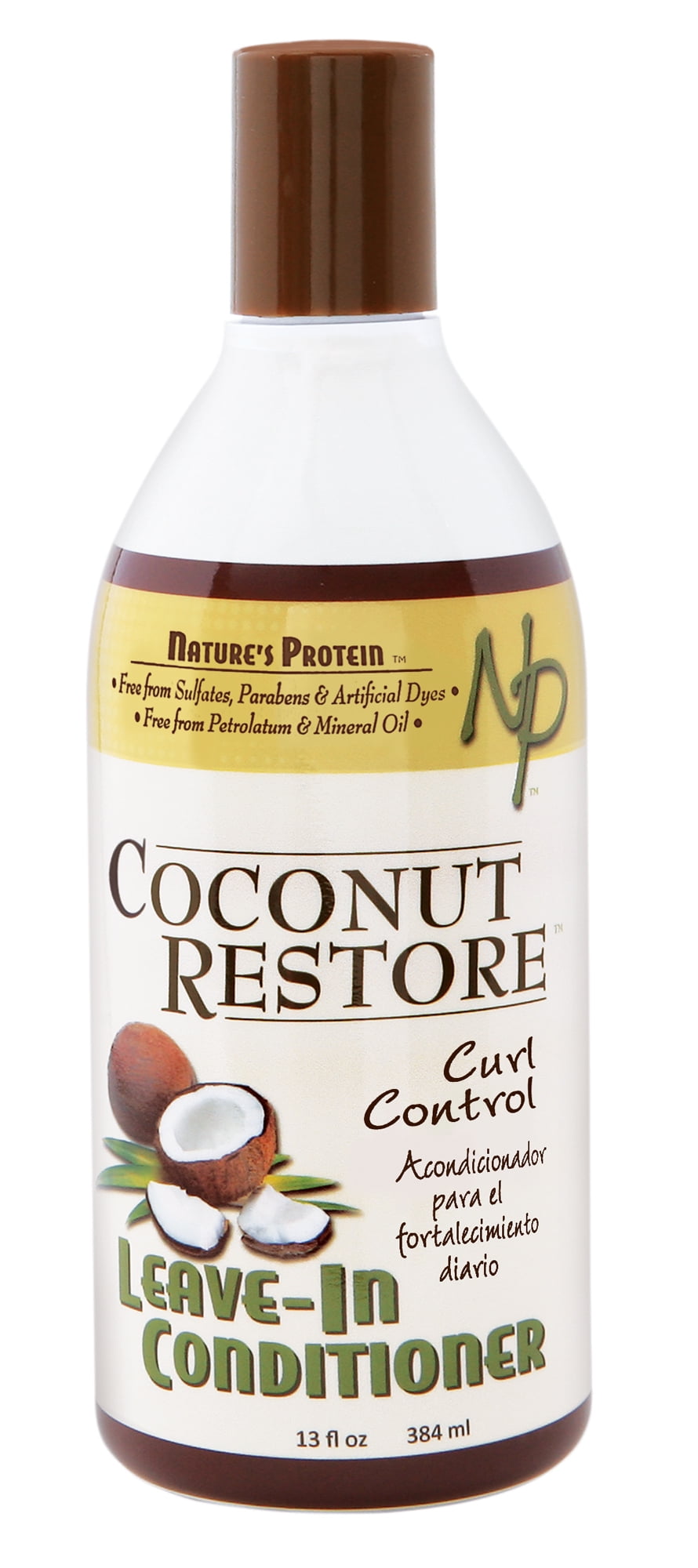 Nature's Protein Coconut Restore Leave-In Conditioner, 13 oz