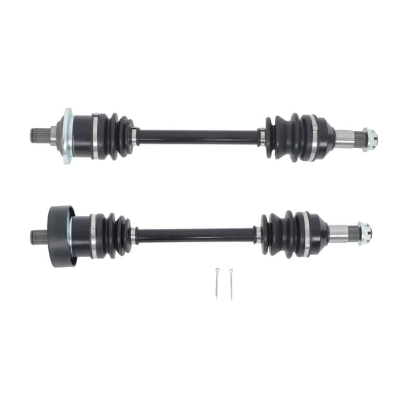 SHZAITOR Front CV Axle Shaft for Arctic Cat 400 450 500 650 700 1000 4x4 XT TRV LTD 2006 2007 2008 2009 2010 2011 2012 2013 2014 1502-873, 1502-874 - 2 Pcs Left/Right ATV Axles