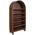 thumbnail image 2 of Better Homes & Gardens Juliet Arch Open Bookcase, Walnut Finish, 2 of 10