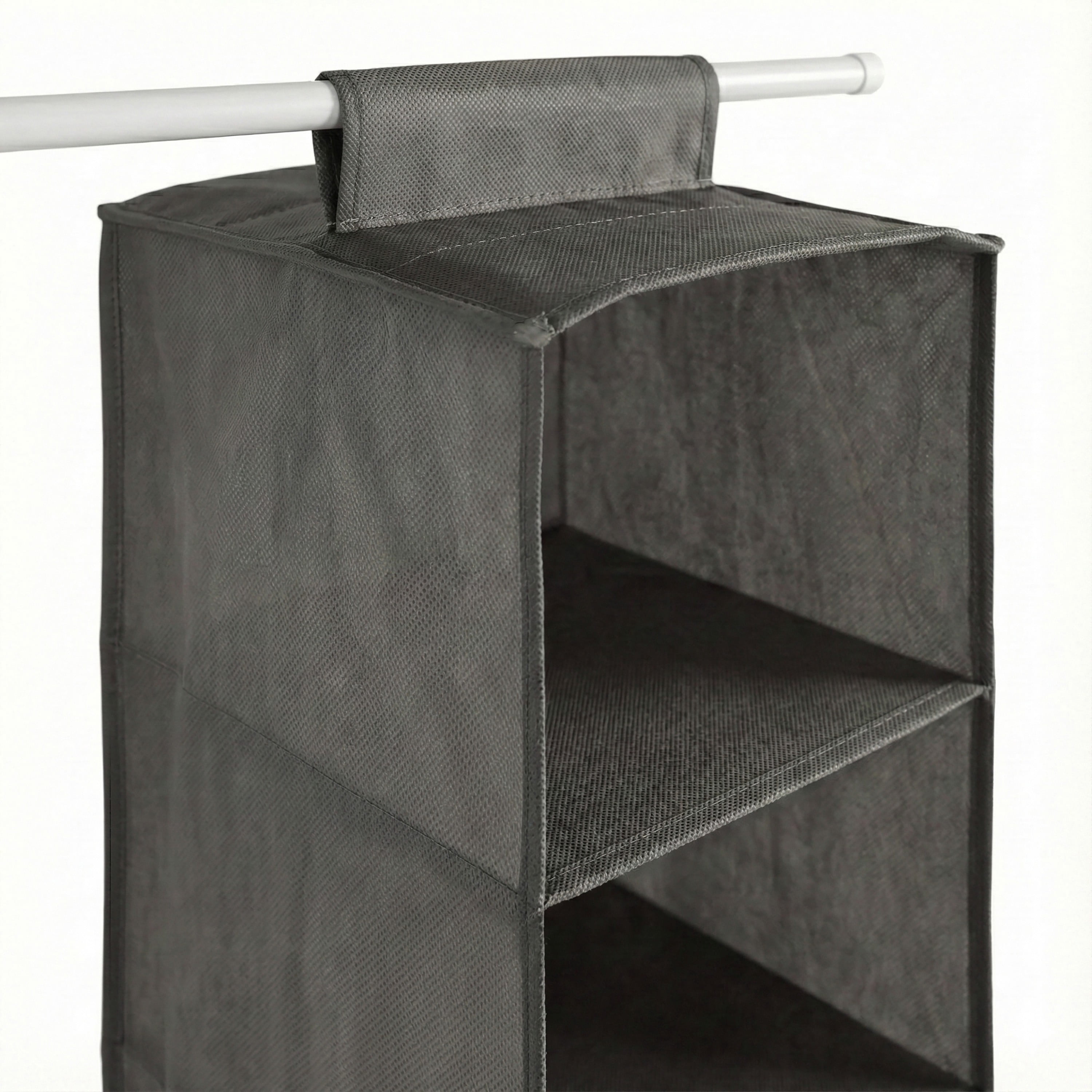 Simplify 6 Shelf Closet Organizer in Gray