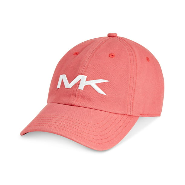 kan ikke se Historiker Vært for Michael Kors Faded Coral Men's OS Logo Embroidered Baseball Cap -  Walmart.com