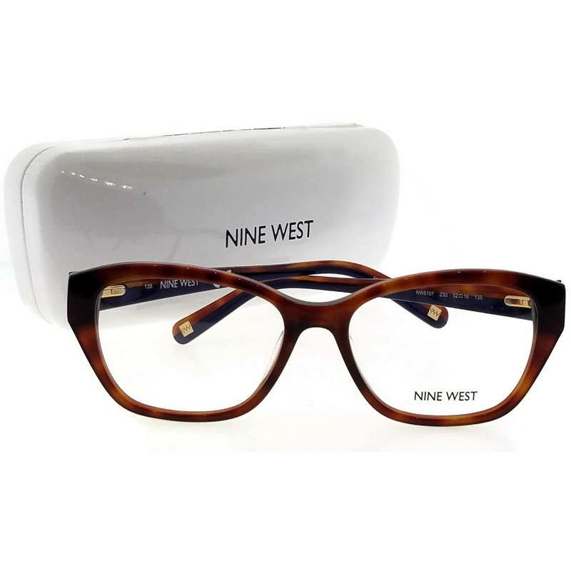 Nine West NW510723352 Cat Eye Women’s Tortoise Frame Clear Lens