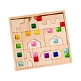thumbnail image 2 of Juego de bloques de construcción de arcoíris, cubos acrílicos para resolver problemas, juguetes de aprendizaje suaves, bloques de construcción de, 2 of 9