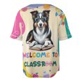 thumbnail image 2 of Welcome to Border Collie Classroom Teacher Dog Mom All Over Print 3D Baseball Shirt Borders Dog Lovers Gifts Idea Softball Sport - 02015, 2 of 6
