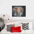 thumbnail image 4 of Naloa Elephant in Smoke Print Canvas Bathroom Wall Art,Bathroom Wall Art Decoration, Canvas Poster Prints,Decorative Paintings for Living Room, Bathroom, Kids Room, 4 of 6