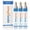 Blue - Screw In, variant on Simpli Soda 60L CO2 Quick Connect Cylinder - Compatible with Sodastream Quick Connect Only [Including ART, TERRA ENSO & DUO] - Soda Streaming Machine CO2 Tanks Gas Refill, | 14.5 oz, 3 Pack