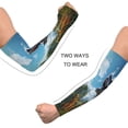 thumbnail image 4 of ALAZA Dinosaur in Forest UV Sun Protection Arm Sleeves UPF 50+ Compression Cooling Sleeve 1 Pair, 4 of 7