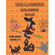 Halloween Jumbo Book : Funny Halloween Coloring Jumbo Book for Kids (Paperback) - Walmart.com