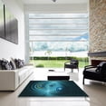 thumbnail image 6 of Ahgly Company Indoor Rectangle Patterned Deep Teal Green Area Rugs, 7' x 9', 6 of 6