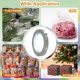 thumbnail image 7 of Uxcell Poly Bag Sealing Tape, 1/2" x 98.4 Yard Plastic Bag Sealer Tape Packaging Sealing for Shops Packaging Food Vegetable Meat Cake Bread Freezer Ice, Grey, 7 of 7