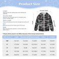 thumbnail image 5 of Kids Zip Up Hoodie for Boys Girls Toddler - Black camouflage hammerhead shark Lightweight Long Sleeve 2T Boys Girl Clothes, Sun Protection Windproof Jackets Hoodie Sweatshirt, 5 of 7
