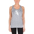 thumbnail image 4 of Women's New Era Black Chicago White Sox Space Dye Keyhole Back Tank Top, 4 of 5