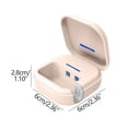 thumbnail image 2 of Jacenvly Snowflake Decorations Uvc Portable Toothbrush Sterilizer Box Led Toothbrush Holder Toothbrush Sterilizer Sterilizer Box, 2 of 5