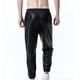 thumbnail image 5 of Hombres Casual Moda Cordones Elástico Serpiente Estampado dorado Pantalones de chándal Pantalones con cordón Pompotops  oipoqjl42248, 5 of 5