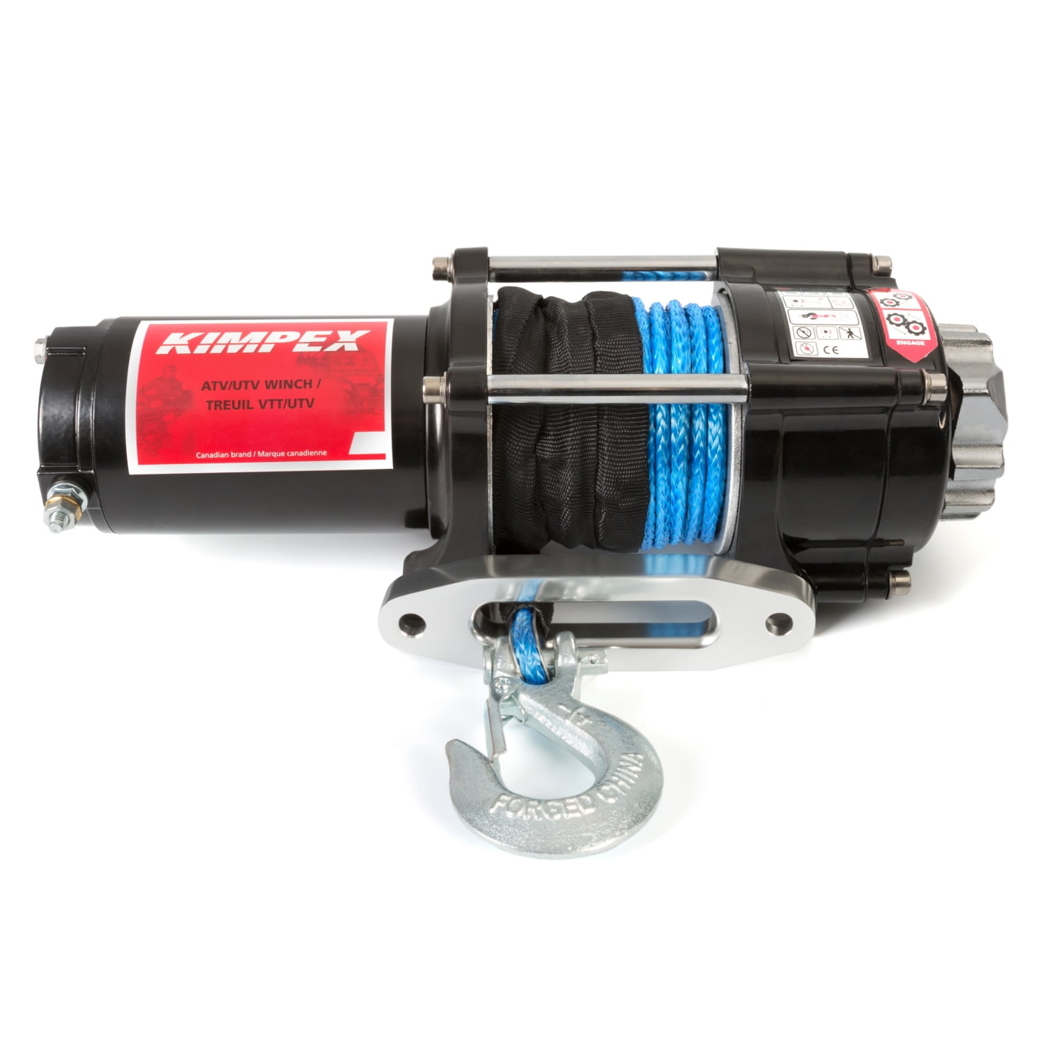 Steel Kimpex 3500 lb Winch Kit Honda Pioneer 700-4 2014-17
