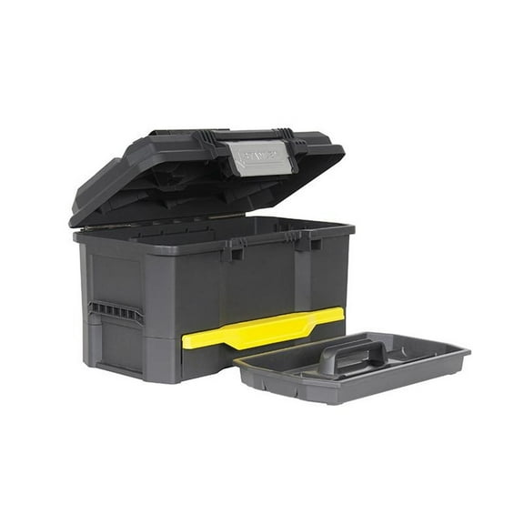 Stanley Hand Tools One Touch Toolbox With Drawer 48cm (19in)