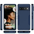thumbnail image 5 of Feishell Case Fit for Google Pixel 7 6.3 inch,Military Grade Shockproof Protection Hybrid Armor Double Layer Hard PC + Soft TPU Drop Resistant Anti-Fingerprint Phone Cover,Blue, 5 of 7