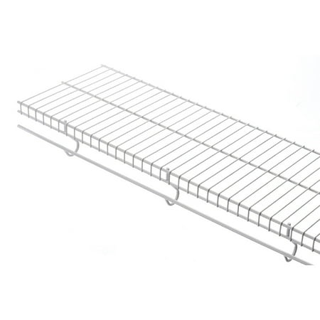 Rubbermaid 3D4800WHT 4' X 12" White FreeSlide™ Shelf Kit
