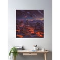 thumbnail image 2 of Magic World Poster Wall Art, Modern Wall Decor, 16x16 UNFRAMED, 2 of 3