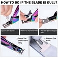 thumbnail image 2 of EXLEAF 2026 New Adjustable Nail Clippers with Magnets Sizers for Acrylic Nails Stainless Steel Nail Cutter Trimmer for Artificial False Tips Manicure Sharp Clip Tool for Salon, 2 of 5