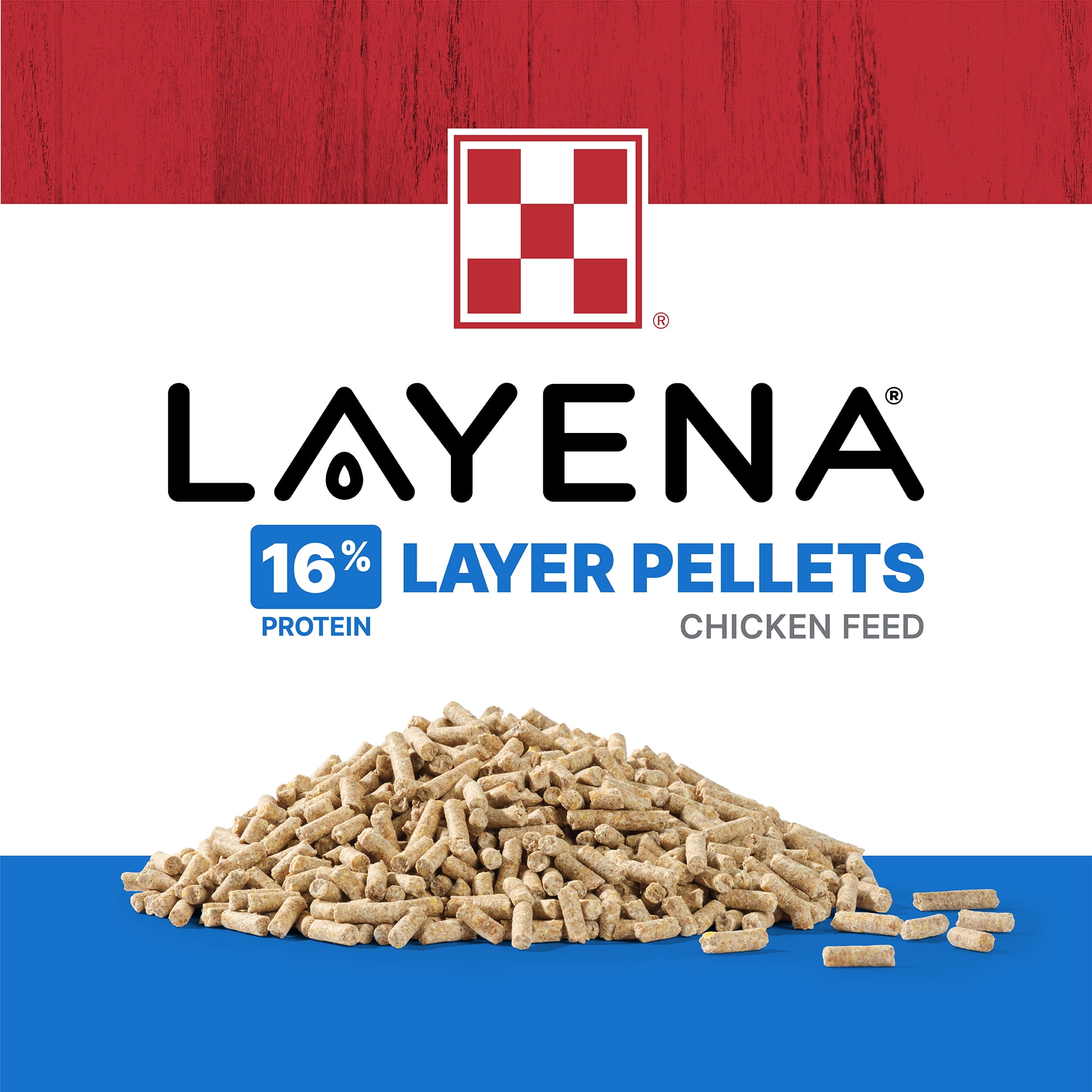 Purina® Layena® Layer Pellets, 50 Pound Bag