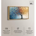 thumbnail image 2 of Butterfly Dream Tree III Canvas Colorful Tree Art by Art Remedy, Gold Frame, 24" x 16", 2 of 7