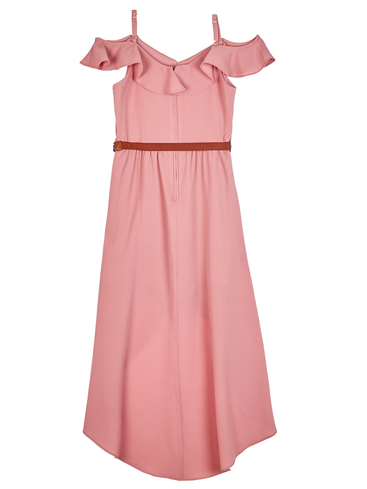 amy one shoulder crepe gown
