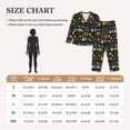 thumbnail image 4 of Balery Basketball Conjunto de Pijama con Estampado para Mujer, Conjunto de Dos Piezas con Manga Larga, Ropa de Dormir Suave con Bolsillos, Pijamas Cómodos-X-Large, 4 of 7