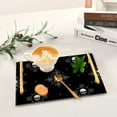 thumbnail image 6 of Bath Accessories Sets Single Print Decorative Tray With Handle For Home Bathroom Bedroom Gothic-inspired Designs, 6 of 7