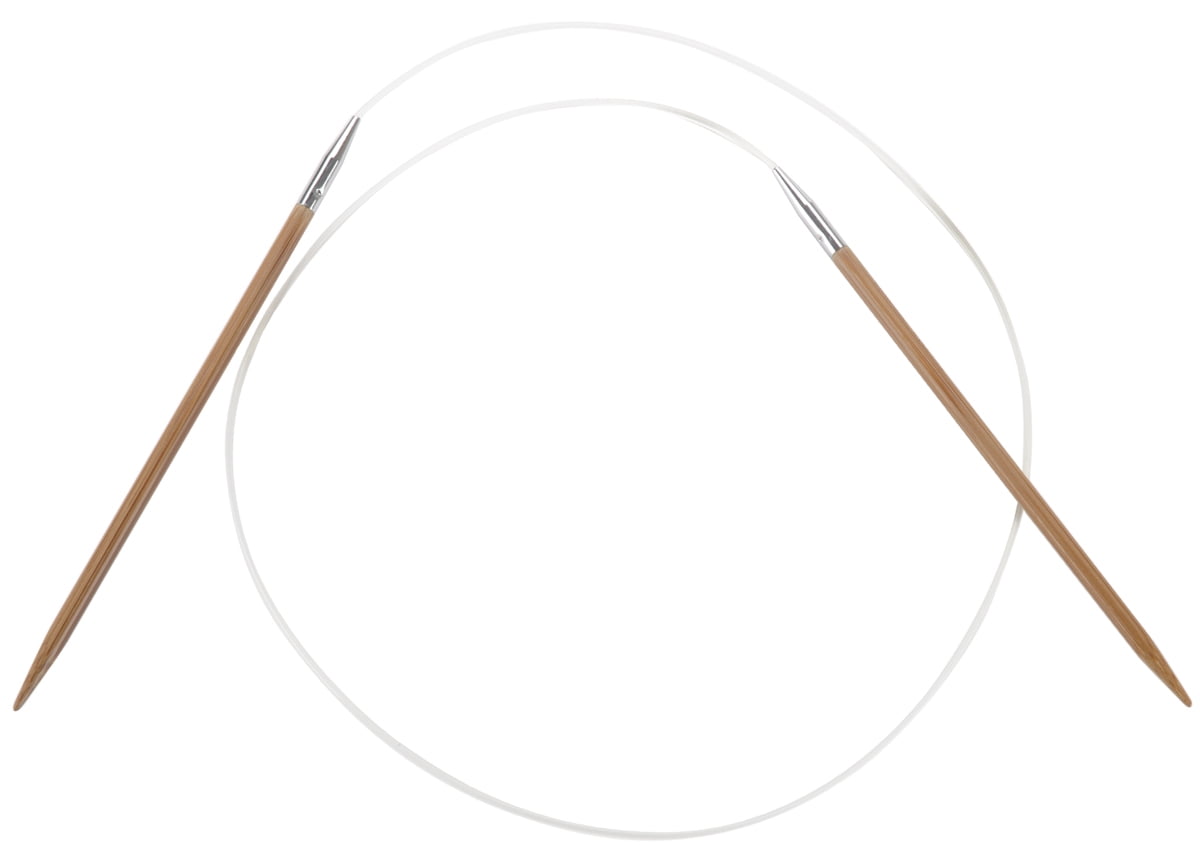 Bamboo Circular Knitting Needles 32"Size 10/6mm