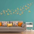 thumbnail image 3 of Décoration Murale Papillon Doré 3D, 72 Pièces 3 Tailles 3 styles, 3 of 5