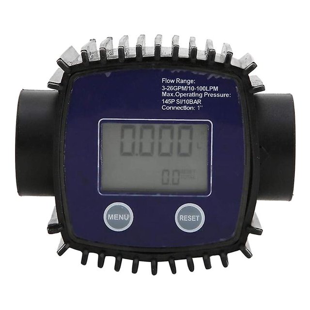 Medidor de flujo digital electrónico de agua líquida medidor de flujo de turbina Feliz Sencillez