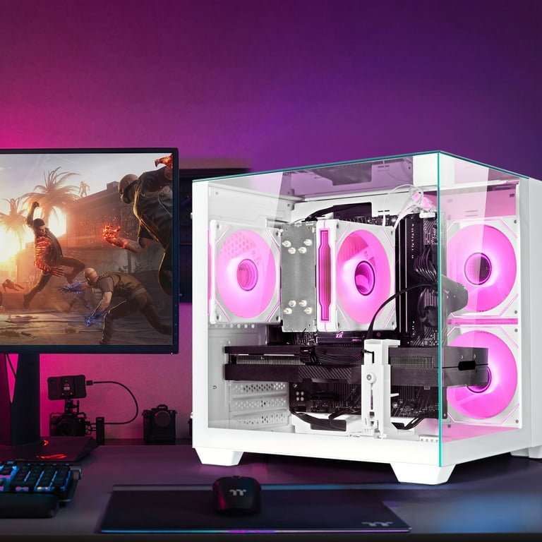 ゲーミングPC ホワイト×ピンク5700X 4060 コスパ＆安心】NEXTGEARの