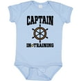 thumbnail image 3 of Inktastic Captain in Training Boys or Girls Baby Bodysuit, 3 of 5