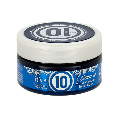 It's A 10 Potion 10 Miracle Repair Hair Mask, 8 Fl (Best Product For Dry Hair And Split Ends)
