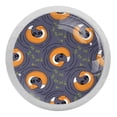 thumbnail image 1 of 4PCS Round Fox Cabinet Fluorescence Knob Glowing in the Dark Furniture Drawer Pulls Handle with Screws, 1 of 5
