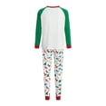 thumbnail image 3 of ITFABS Christmas Family Pajamas Set, Dinosaur Print Tops+Trousers/Romper, 3 of 9