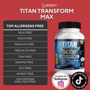 GreenVify Titan Transform Max Muscle Support Supplement